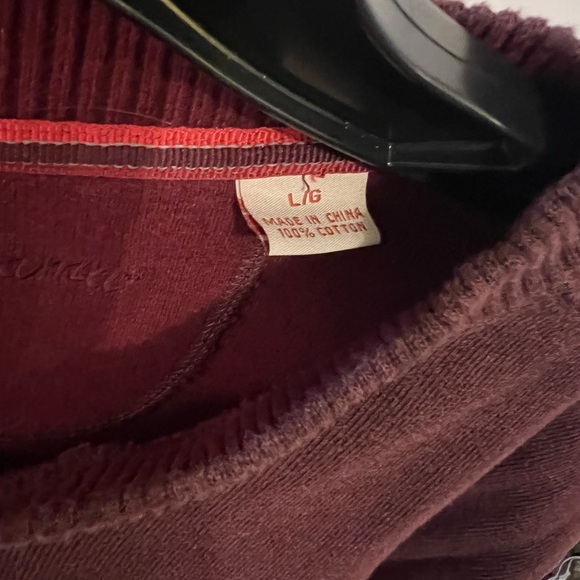 ~Tommy Bahama Red Split Neck Sweatshirt Sz. L *EUC MSRP: $110+tax - Picture 3 of 8